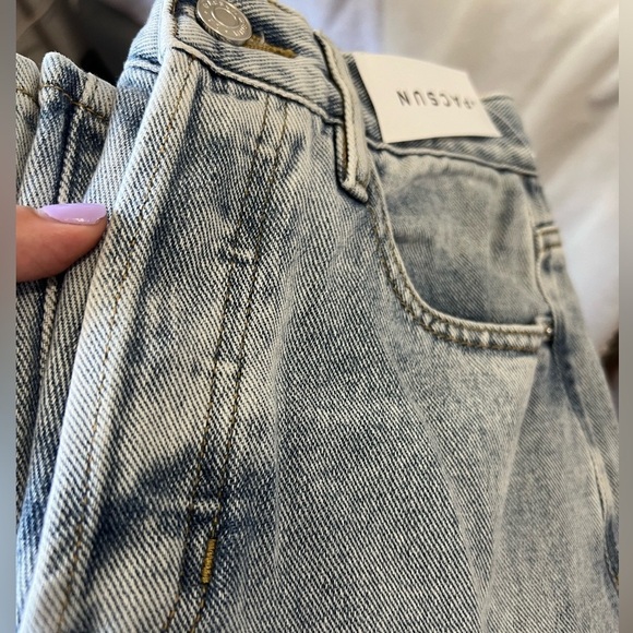 PacSun Riley Dad Jean with Split Hem - Picture 8 of 8